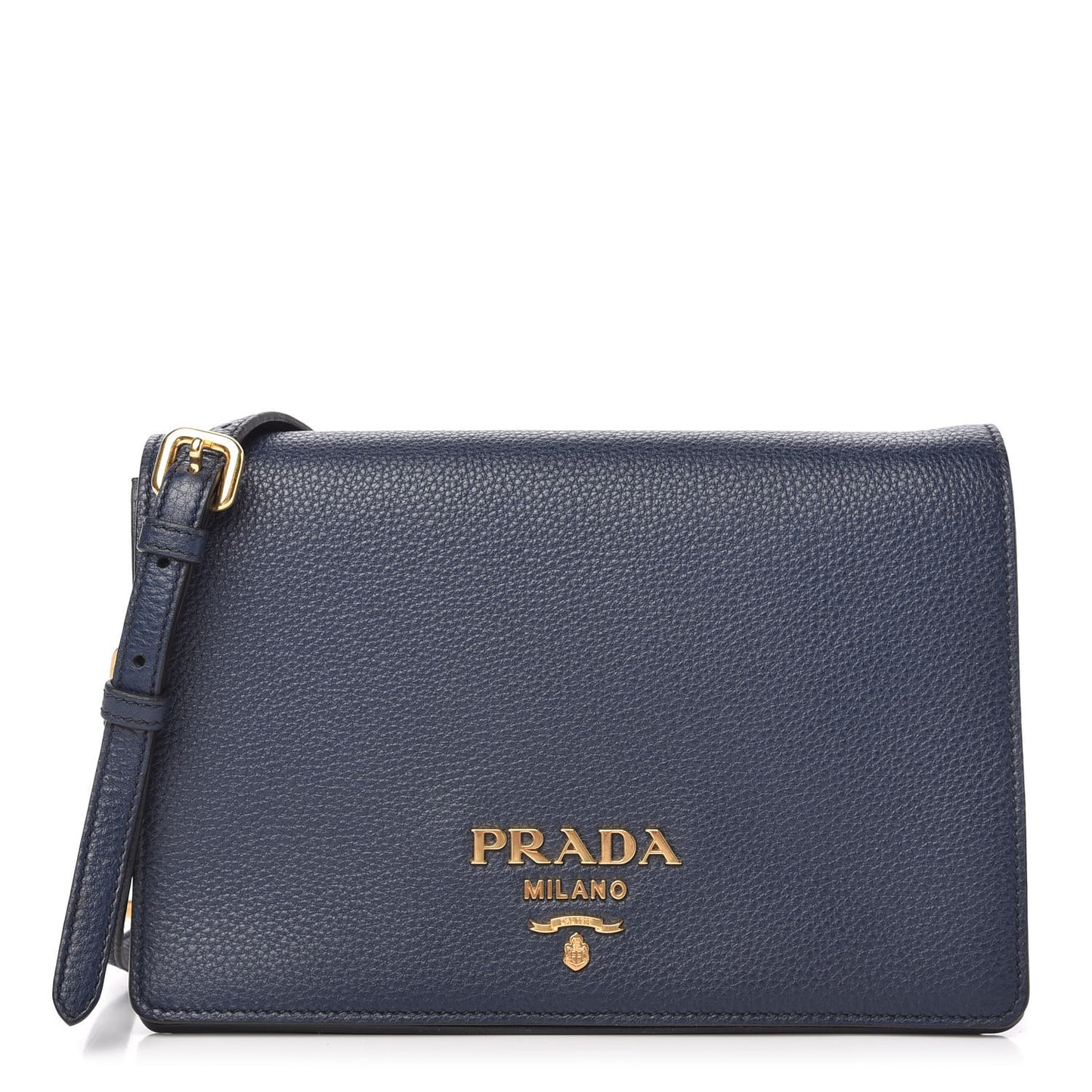 Vitello Daino Flap Crossbody Baltico