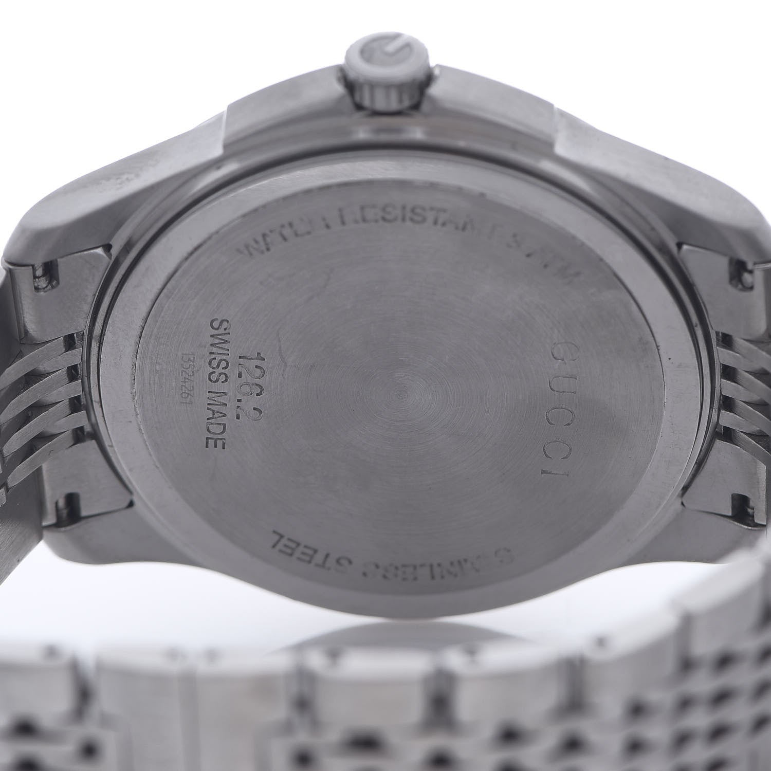 Gucci Stainless Steel 44mm G-Timeless Quartz Watch Black 4 of 4