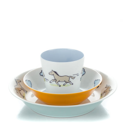 Hermes Porcelain Adada Set of 3 1 of 9
