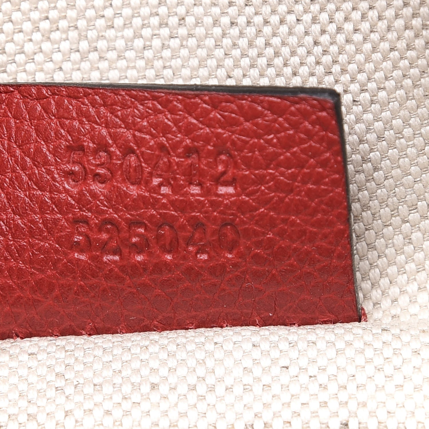 Gucci Grained Calfskin Logo Belt Bag Hibiscus Red 7 of 10