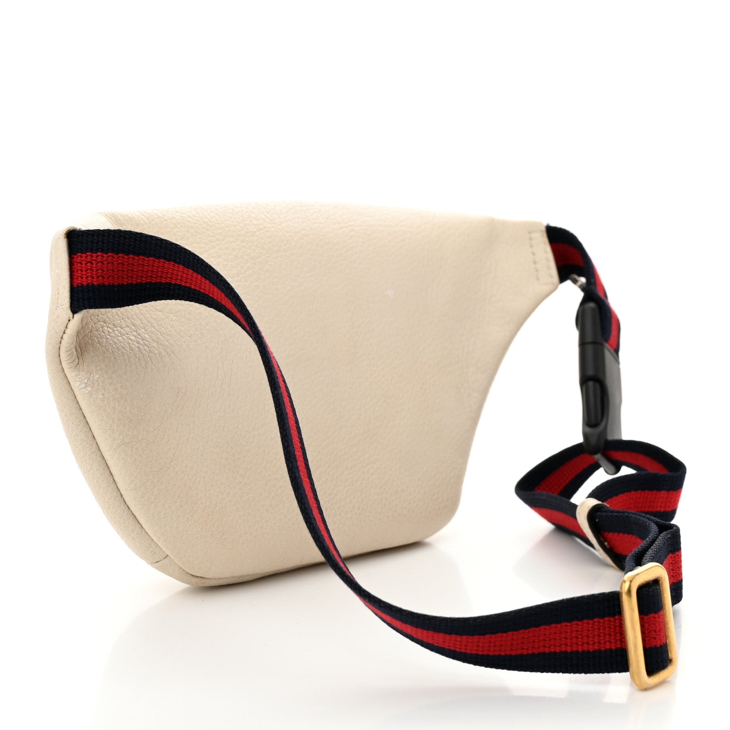 Gucci Grained Calfskin Small Logo Belt Bag White 3 of 12