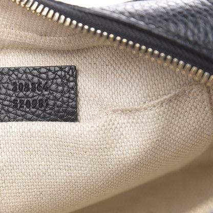 Gucci Pebbled Calfskin Small Soho Disco Bag Black 7 of 11