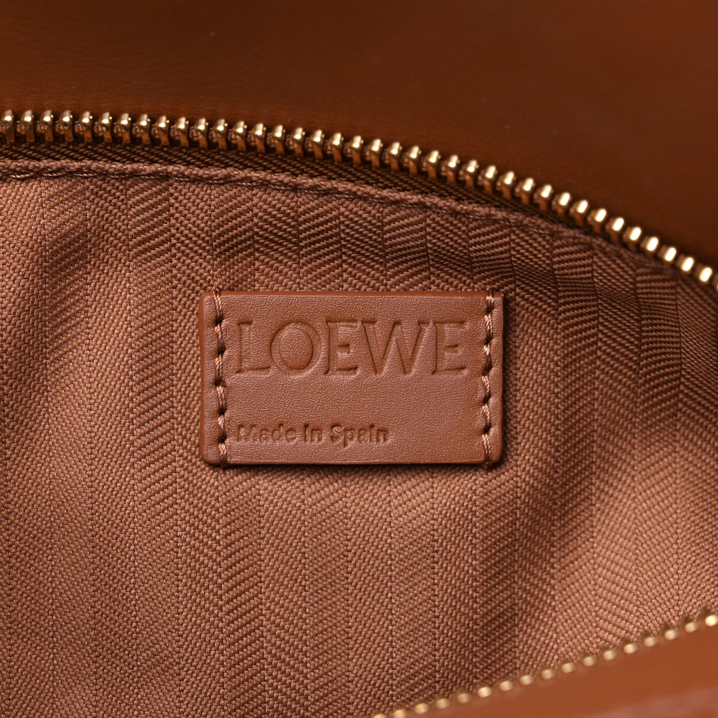 Satin Calfskin Mini Puzzle Bag Pecan