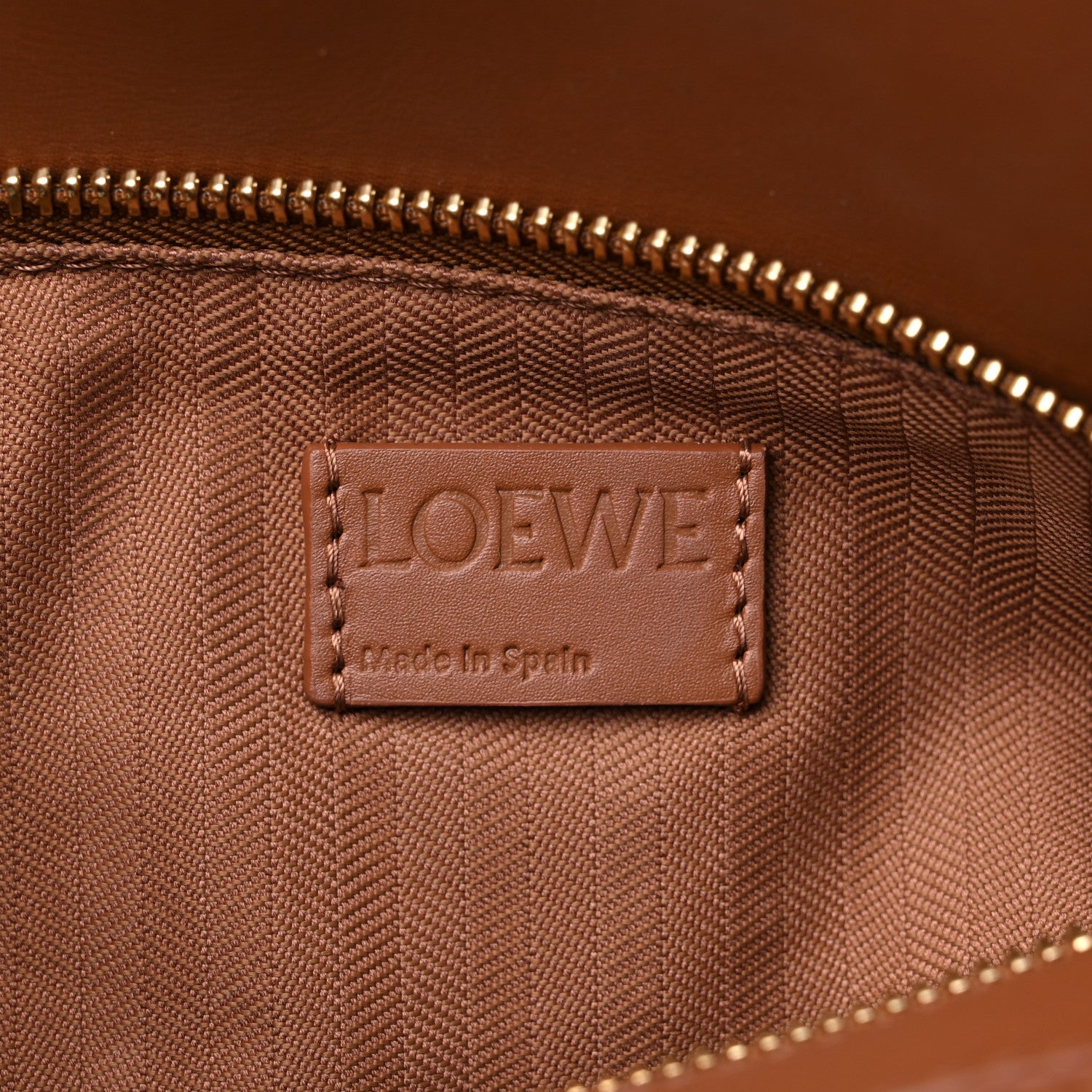Loewe Satin Calfskin Mini Puzzle Bag Pecan 6 of 9