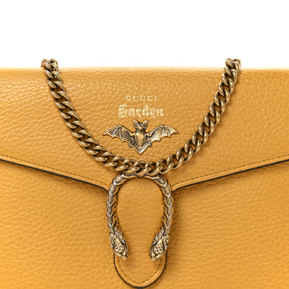 Gucci Calfskin Garden Dionysus Chain Wallet Yellow 8 of 14