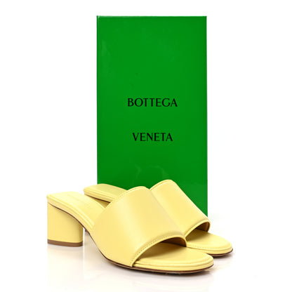 Bottega Veneta Vienna Calfskin The Band Mule Sandals 36 Lemonade 8 of 8