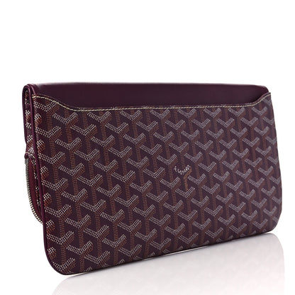 Goyard Goyardine Sainte Marie Soft Clutch Bordeaux 3 of 6