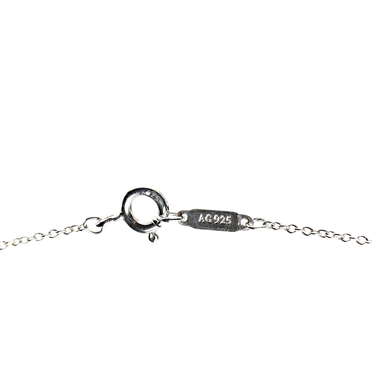 Sterling Silver Diamond Small Daisy Key Pendant Necklace