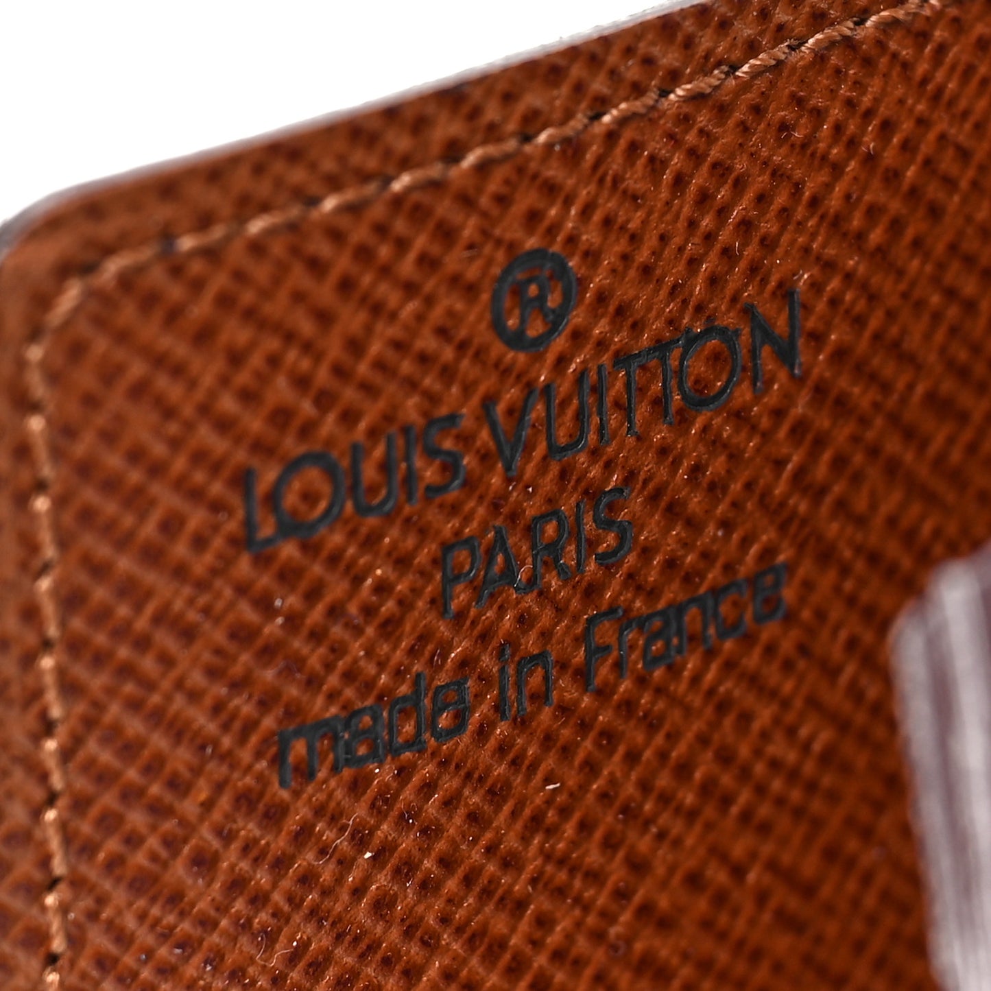 Monogram Credit Card Photo Holder