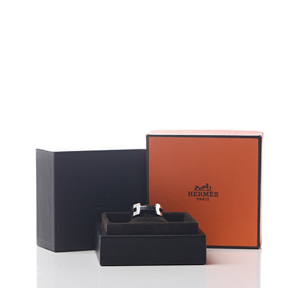 Hermes Sterling Silver H Ring 51 5.75 5 of 5