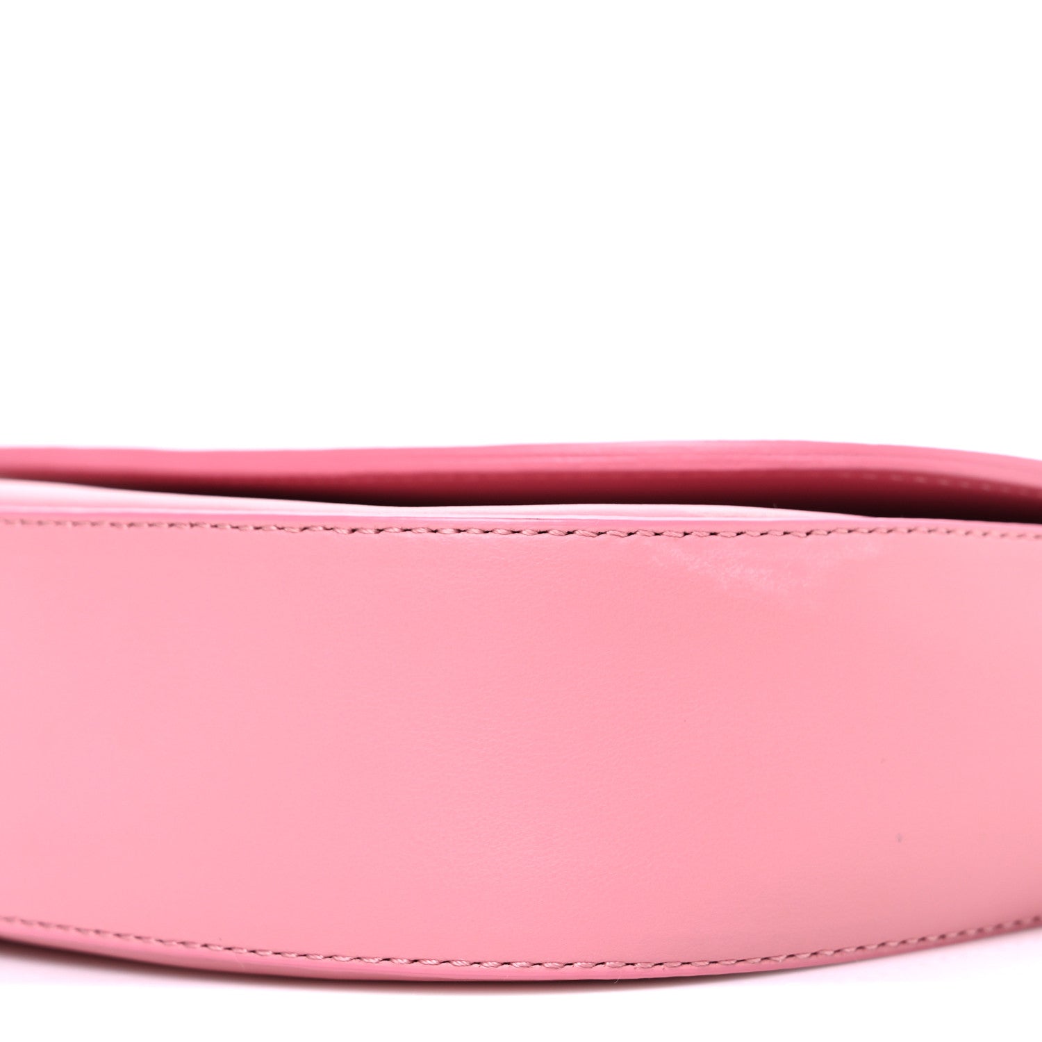 Mansur Gavriel Calfskin Flap Crossbody Bag Peony 9 of 10