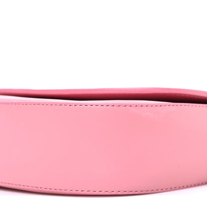 Mansur Gavriel Calfskin Flap Crossbody Bag Peony 9 of 10