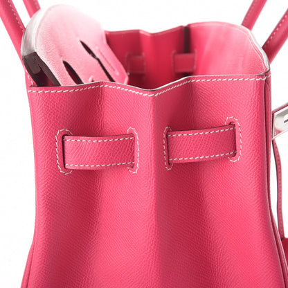 Hermes Epsom Birkin 35 Rose Tyrien 30 of 36