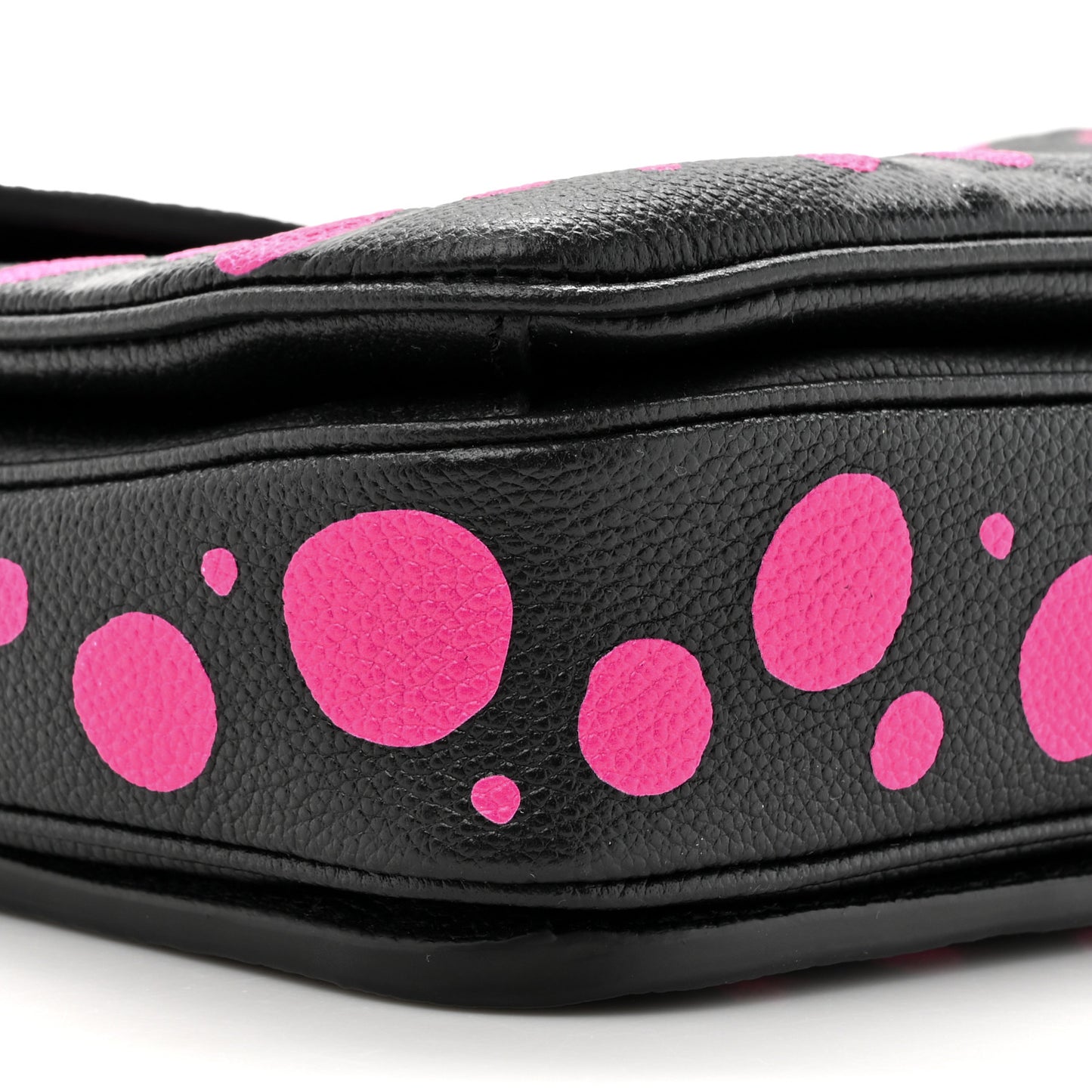 LV x YK Empreinte Monogram Giant Pochette Metis Black Fuchsia