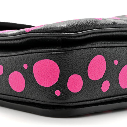 Louis Vuitton LV x YK Empreinte Monogram Giant Pochette Metis Black Fuchsia 10 of 11
