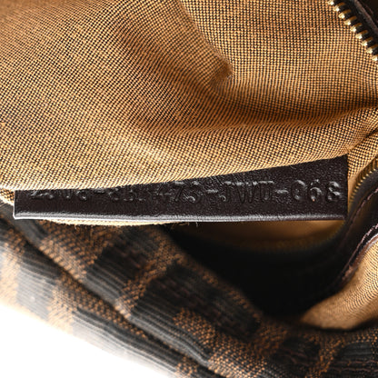 Fendi Zucca Small Chef Chain Hobo Tobacco 7 of 10