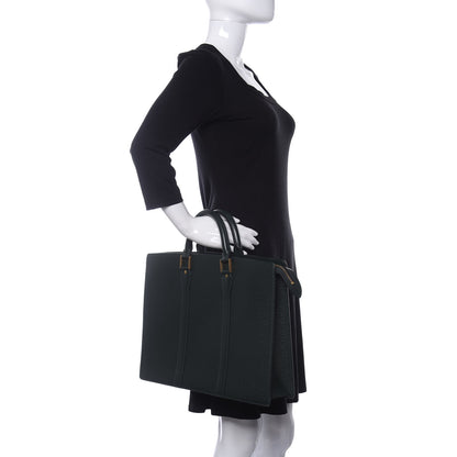 Louis Vuitton Taiga Lozan Briefcase Epicea 2 of 12