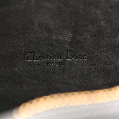Christian Dior Grained Calfskin Caro Double Pouch Black 7 of 12