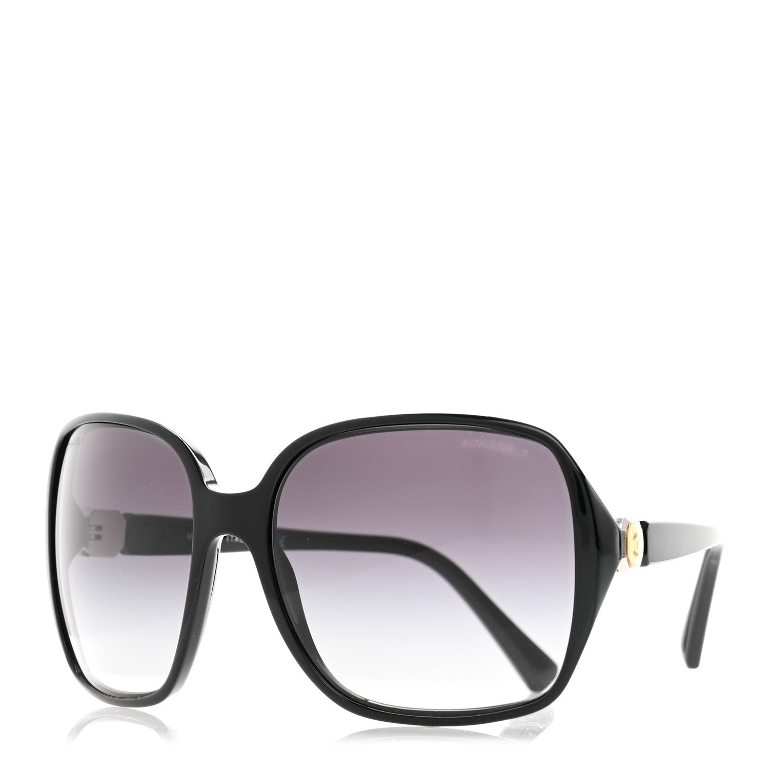 Chanel CC Sunglasses 5284 Black 1 of 10