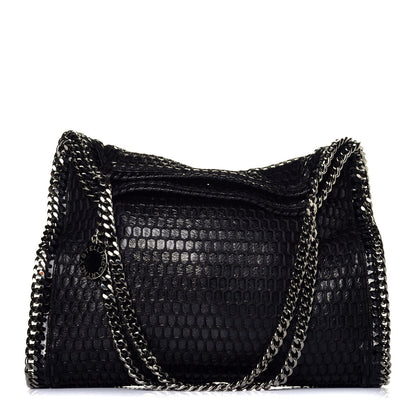 Stella McCartney Patent Net Small Falabella Tote Black 1 of 8