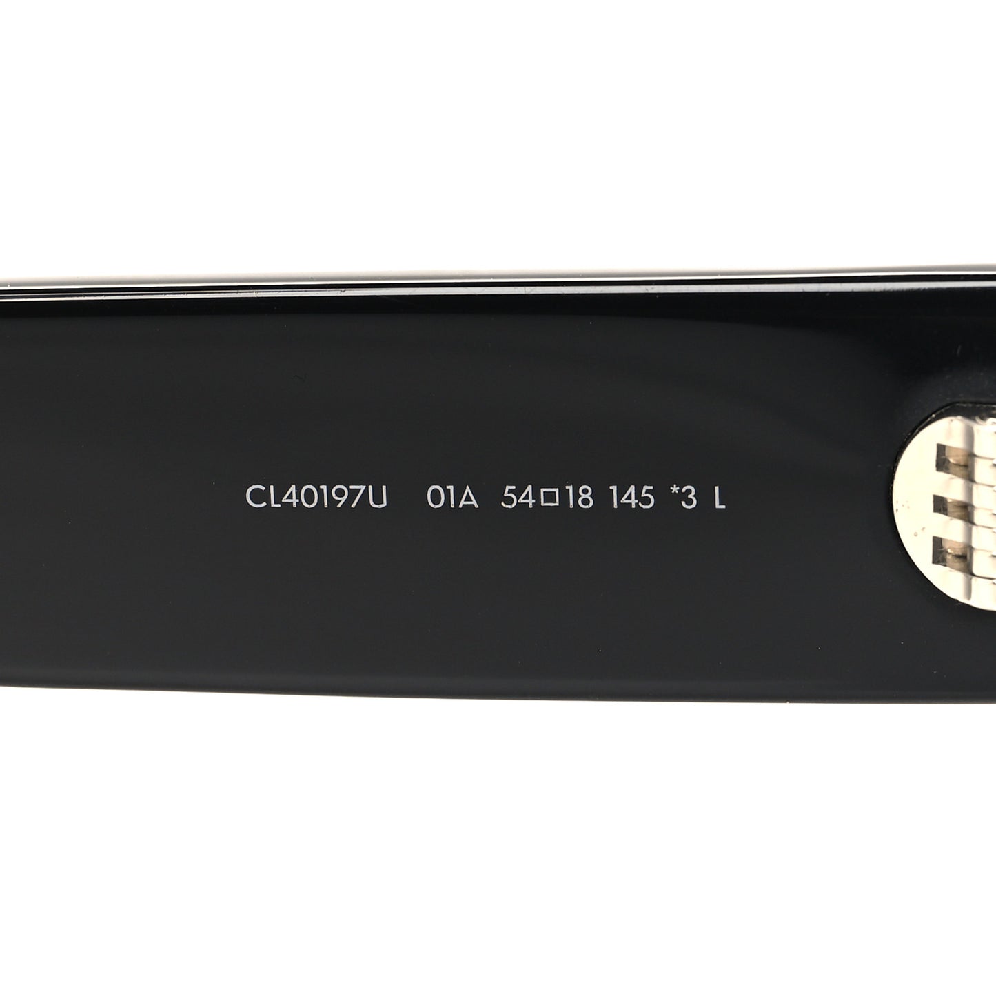 Acetate Cat Eye Sunglasses CL40197U Black