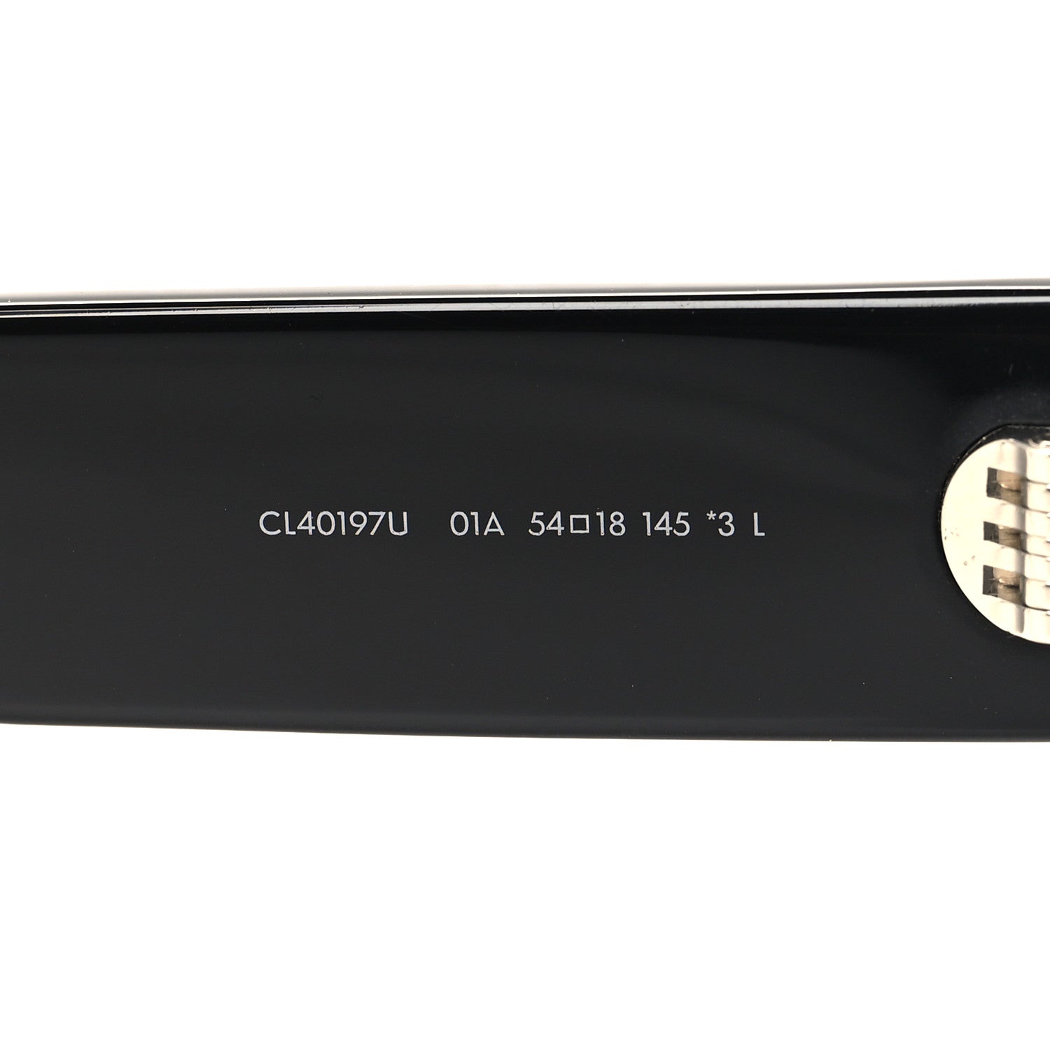 Celine Acetate Cat Eye Sunglasses CL40197U Black 6 of 7