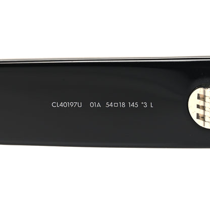 Celine Acetate Cat Eye Sunglasses CL40197U Black 6 of 7