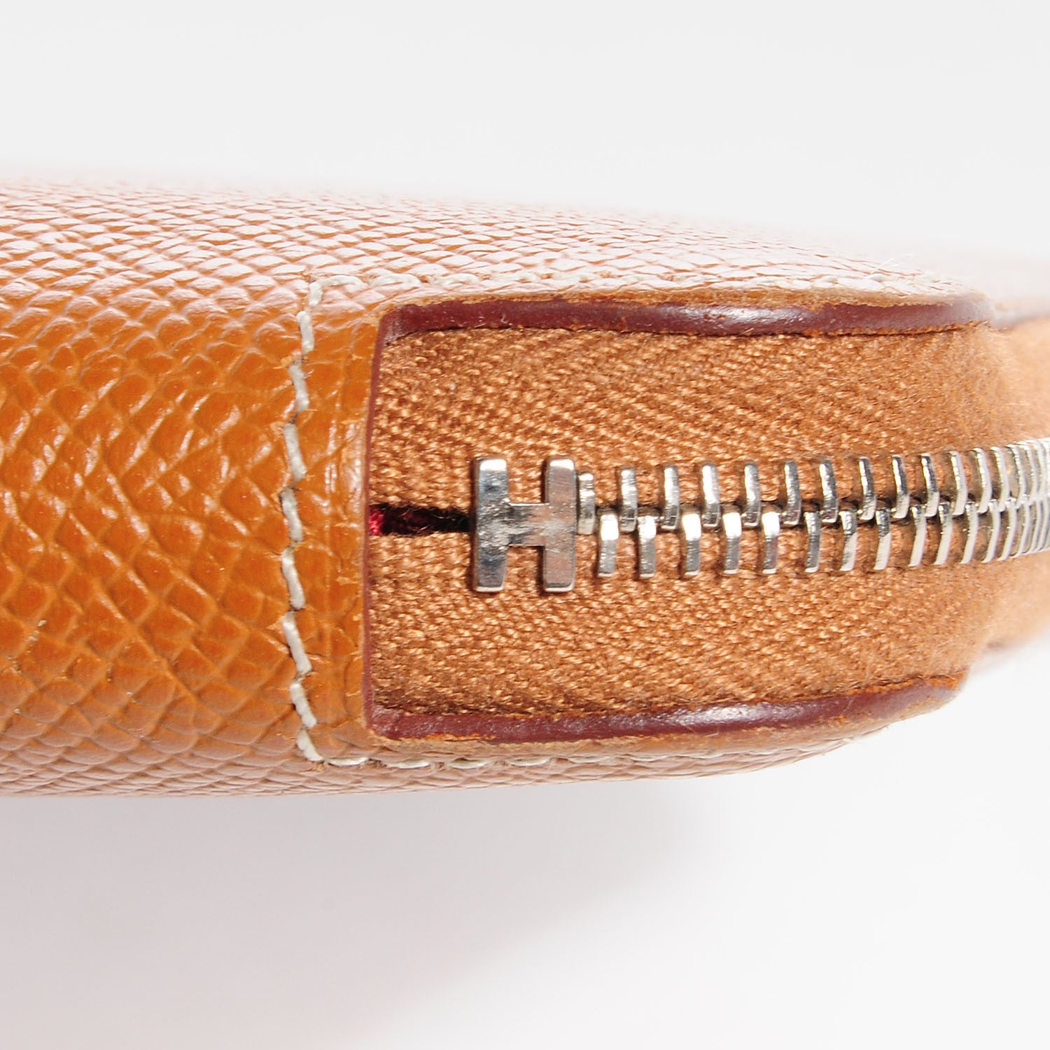 Hermes Epsom Silk'in Wallet Gold 3 of 11