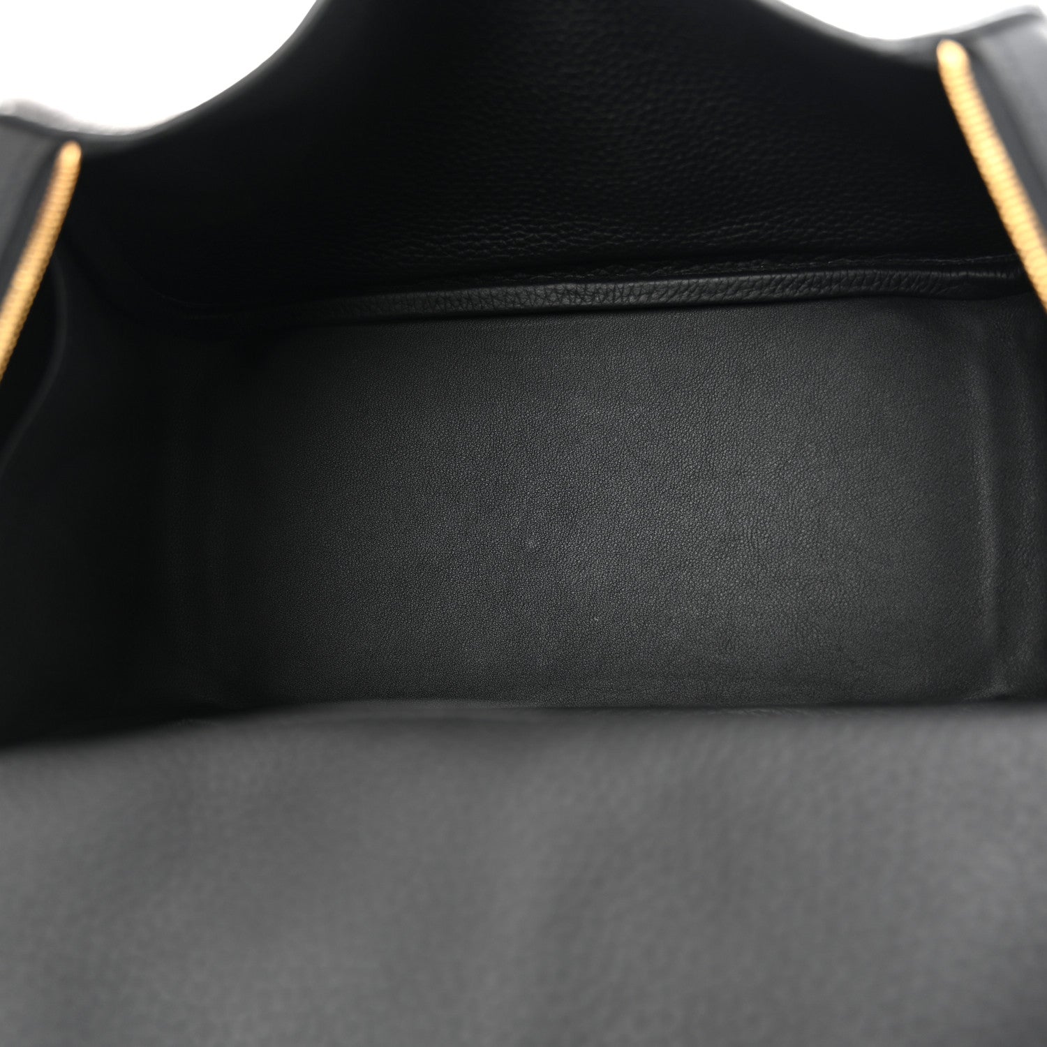 Hermes Taurillon Clemence Lindy 26 Black 5 of 11