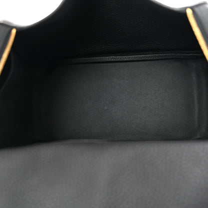 Hermes Taurillon Clemence Lindy 26 Black 5 of 11