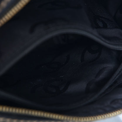 Chanel Calfskin Contrast Stitch Surpique Bowler Black 6 of 8