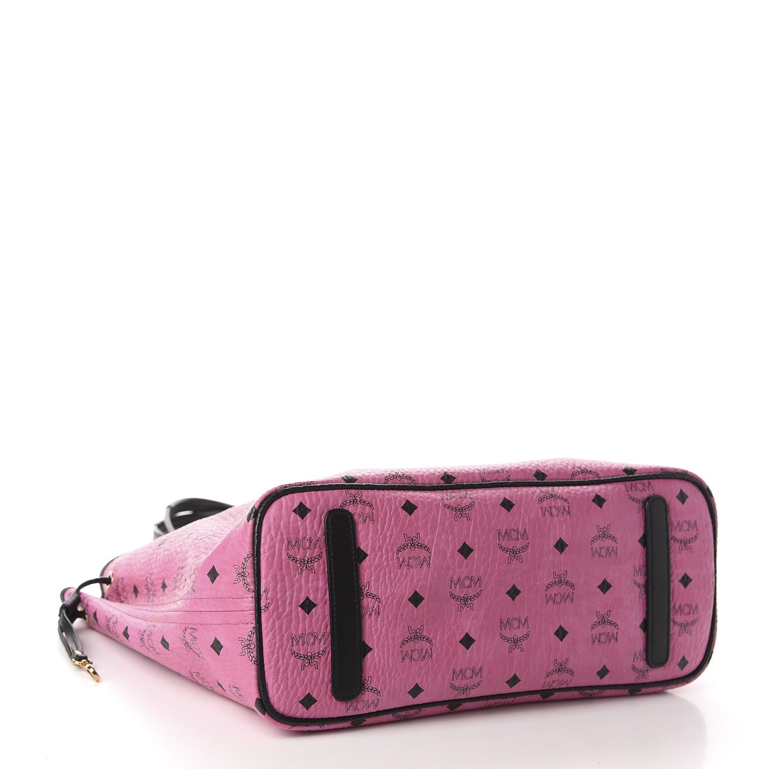 MCM Visetos Medium Liz Reversible Shopper Tote Pink 4 of 15