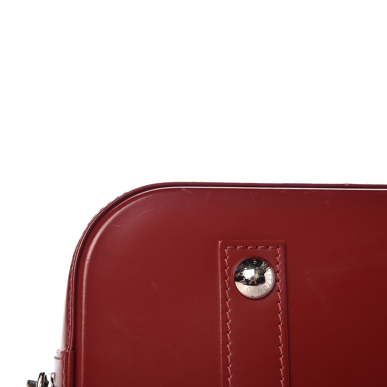 Louis Vuitton Epi Alma MM Rubis 11 of 13