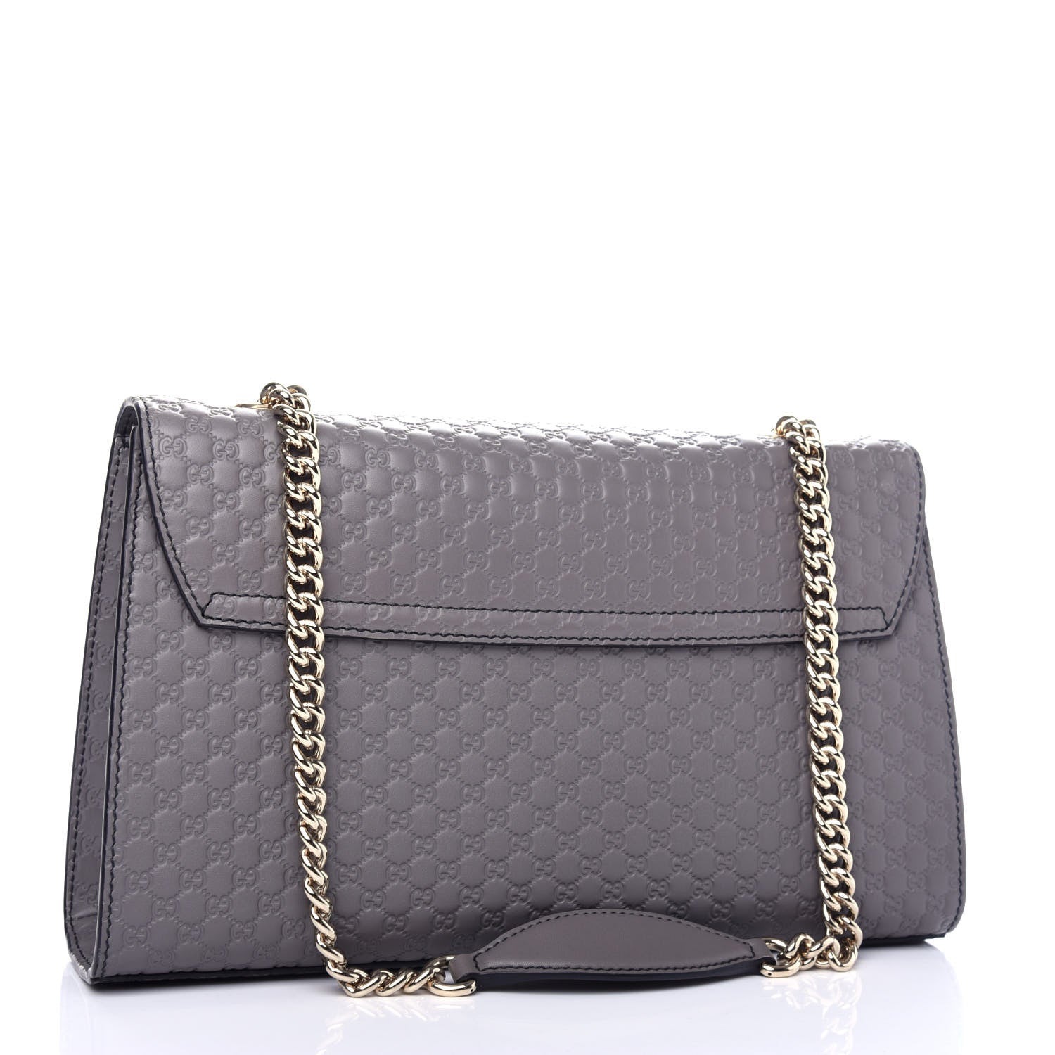 Gucci Soft Microguccissima Medium Emily Chain Shoulder Bag Loess 3 of 10