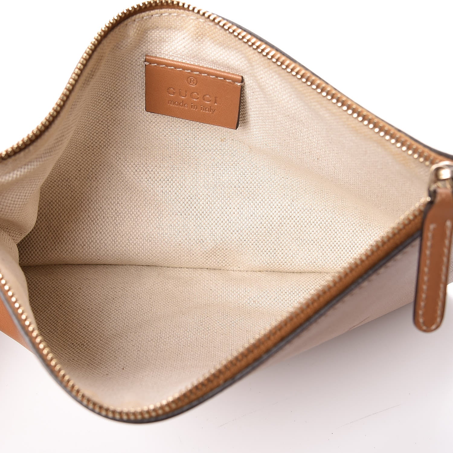 Gucci Metallic Monogram Medium Craft Tote Brown 10 of 17