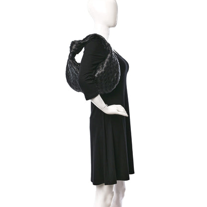 Bottega Veneta Nappa Intrecciato Teen Jodie Hobo Black 2 of 8