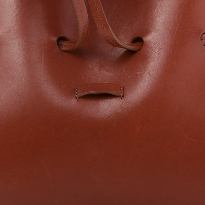 Mansur Gavriel Calfskin Mini Lady Bag Brandy Cleo 16 of 16