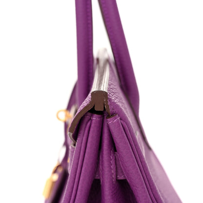 Hermes Togo Birkin 30 Anemone 11 of 13