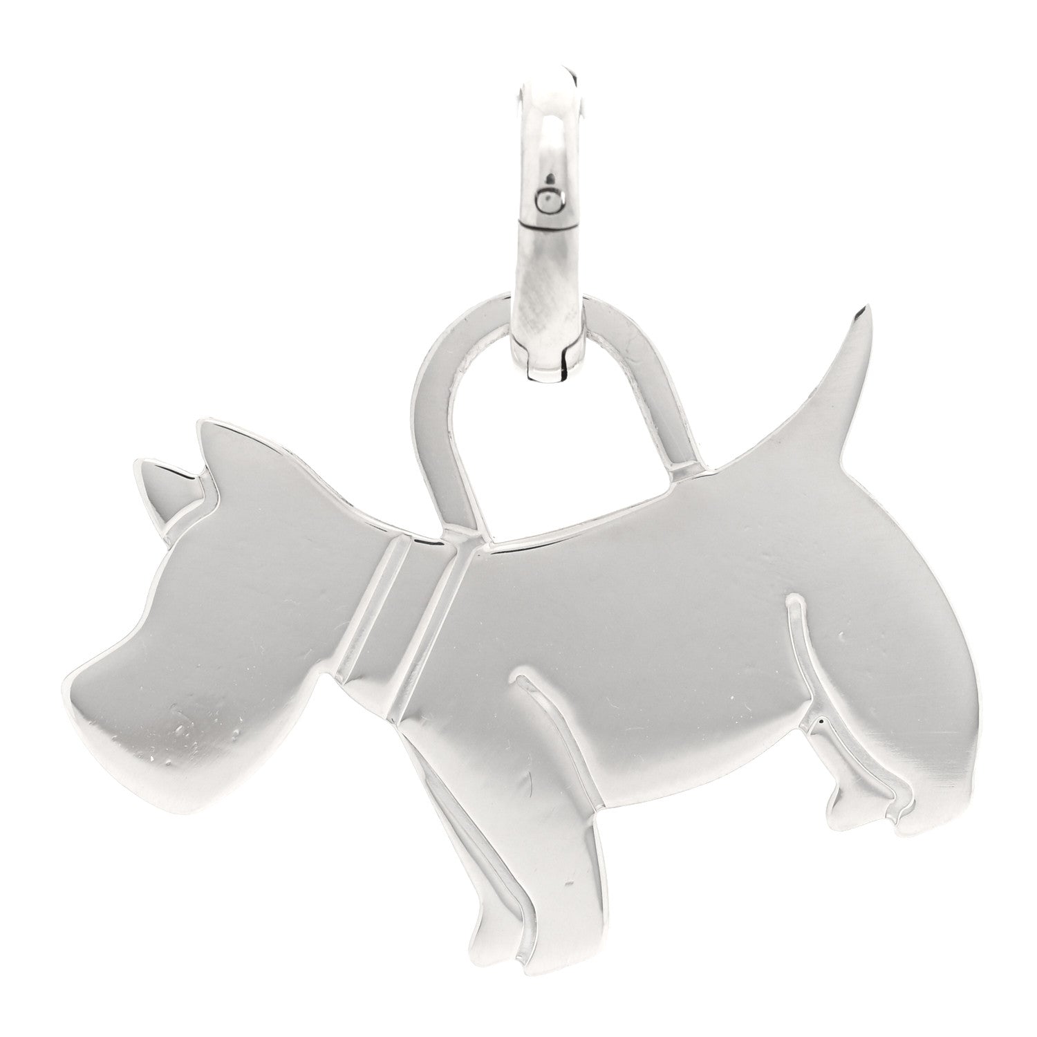 Tiffany Sterling Silver Scottie Dog Charm 1 of 3