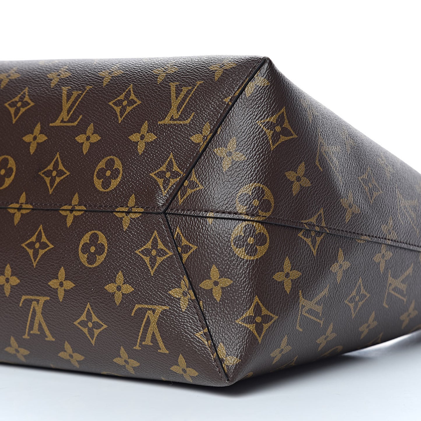 Monogram Flower Hobo Beige