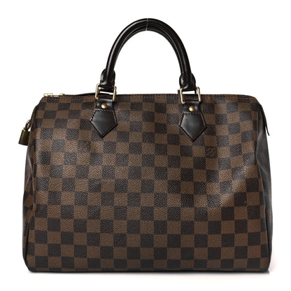 Louis Vuitton Damier Ebene Speedy 30 1 of 10