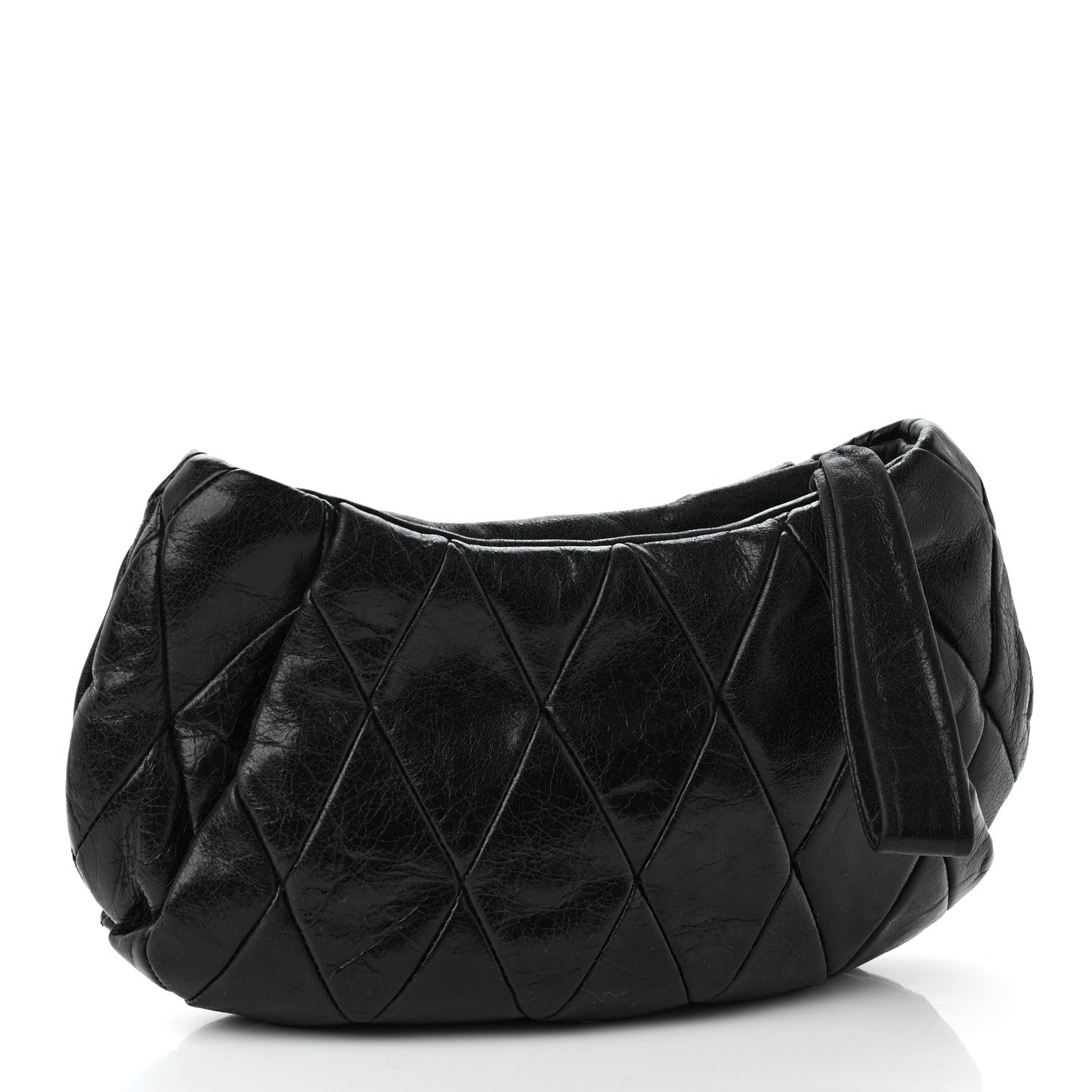 Miu Miu Matelasse Lux Wristlet Clutch Black 3 of 9