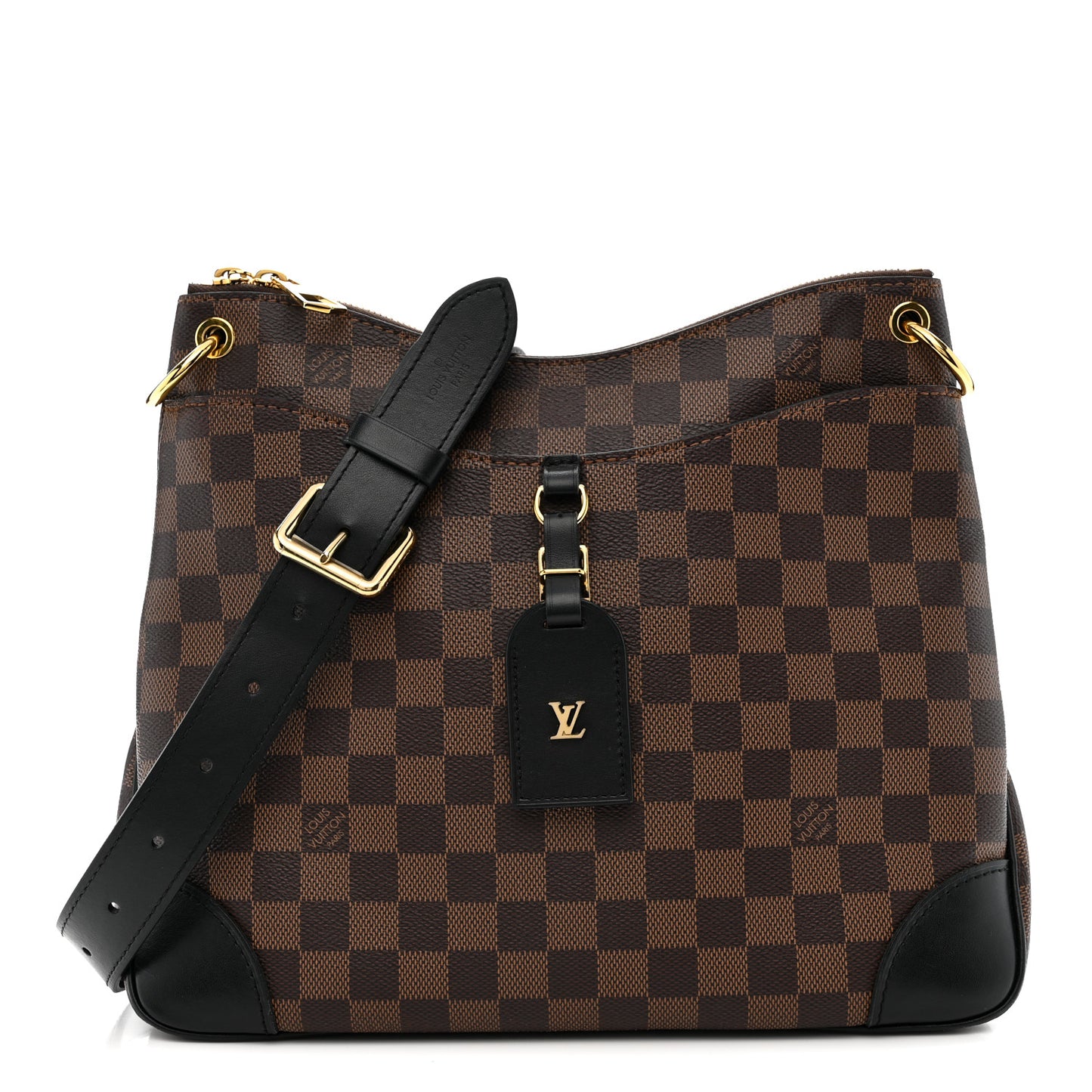 Damier Ebene Odeon MM Black