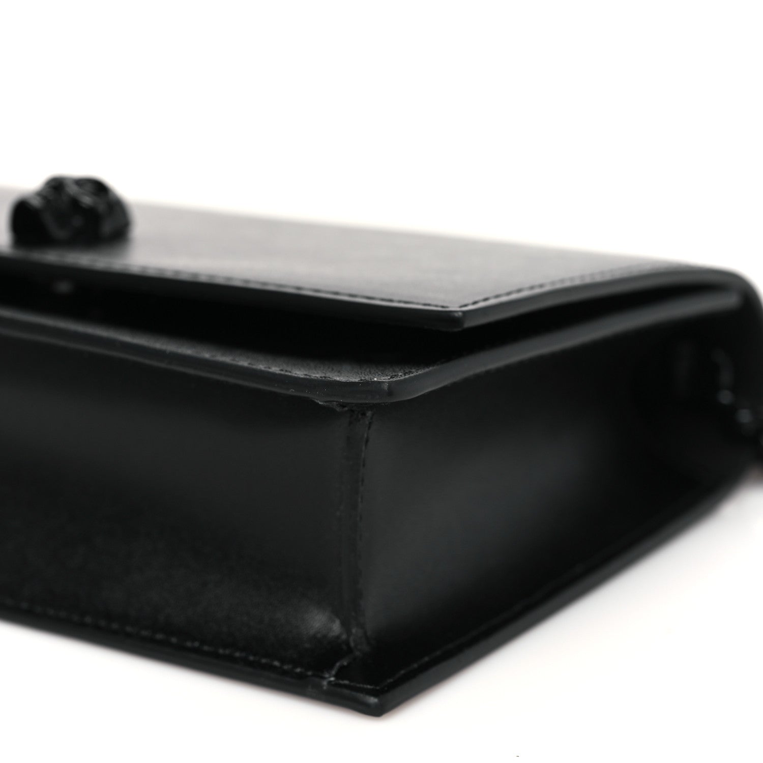 Alexander McQueen Calfskin Skull Small Crossbody Bag Black 9 of 10