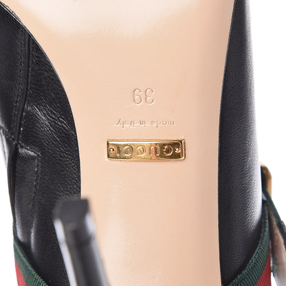 Gucci Nappa Sylvie Ankle Boots 39 Black 6 of 10