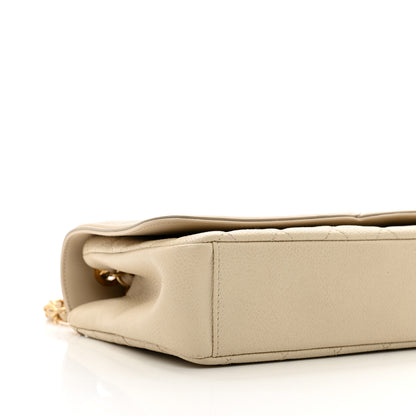 Chanel Caviar Quilted Medium CC Filigree Flap Beige 9 of 12