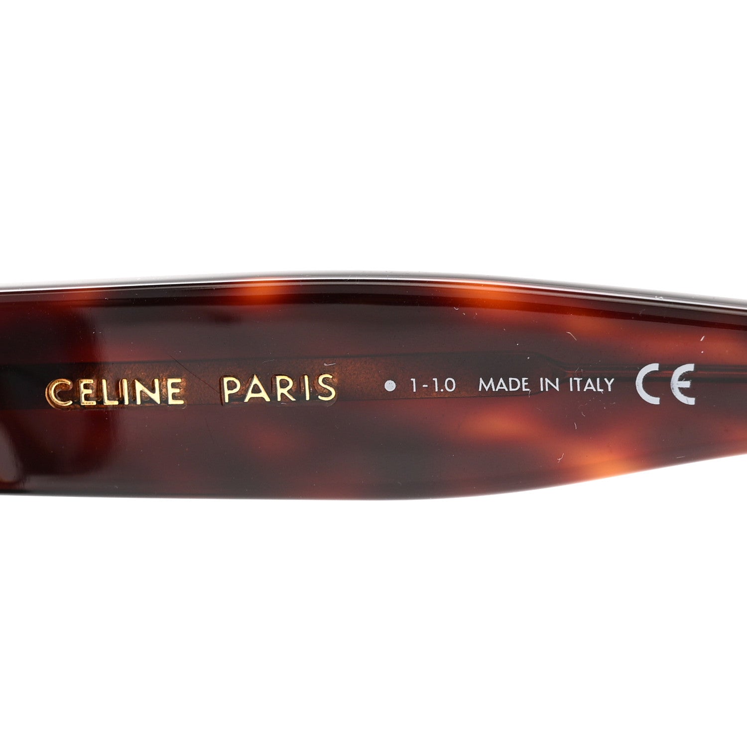 Celine Polarized New Audrey CL4002UN Sunglasses Tortoise 5 of 7