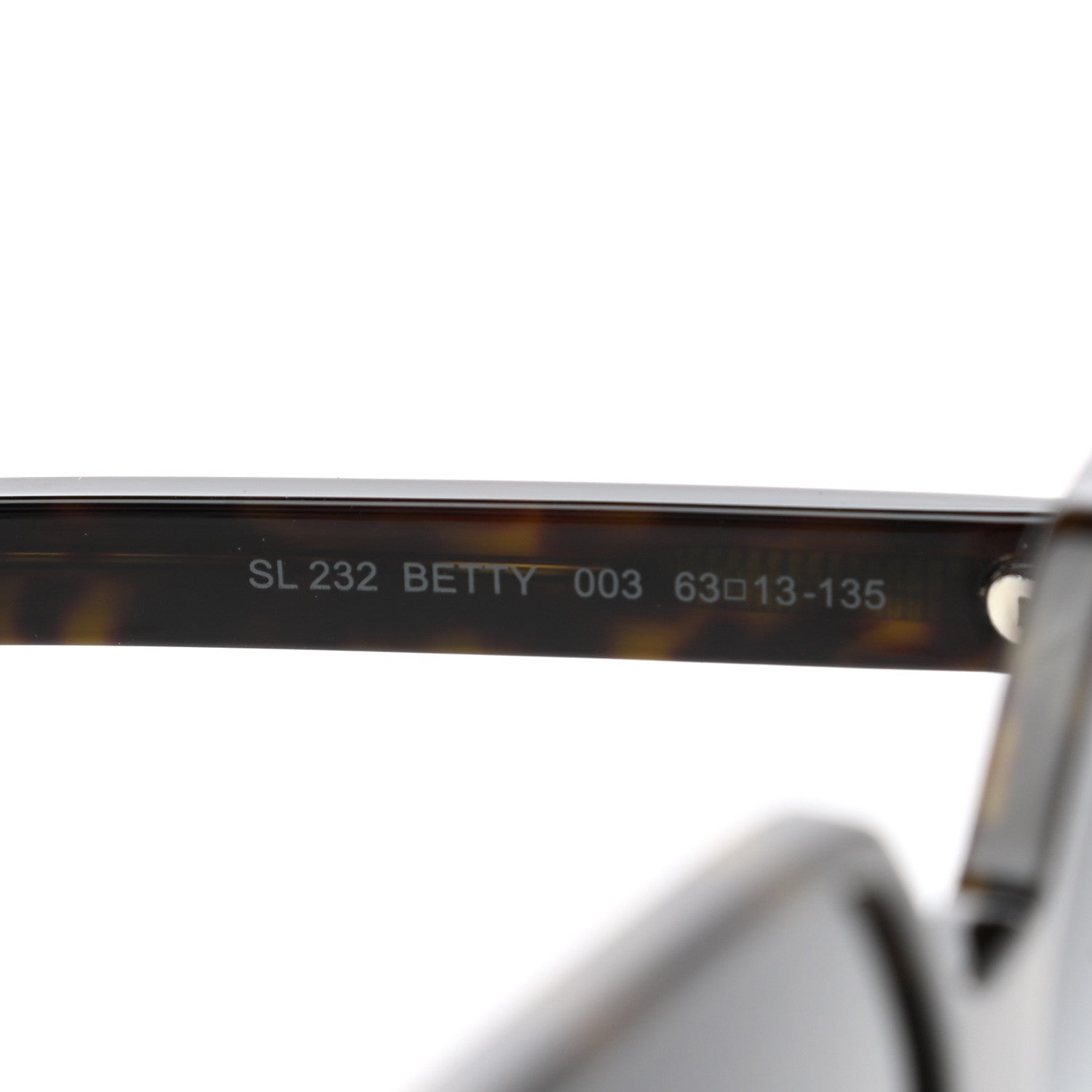 Saint Laurent Betty SL232 Sunglasses Havana 7 of 8