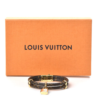 Louis Vuitton Monogram Keep It Twice Bracelet 17 7 of 7