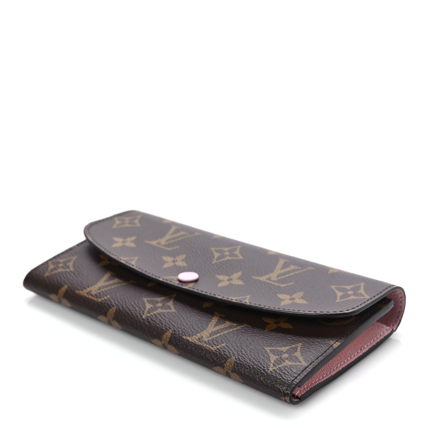 Louis Vuitton Monogram Emilie Wallet Rose Ballerine 7 of 7